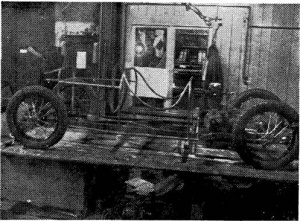Becker-Sportwagen (Eigenbau 1931) in der Akakraft-Werkstatt